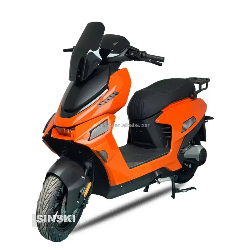 EEC Certified Electric Scooter Motorcycle 3000W Brushless Motor 90Km Range electric delivery motorcycle