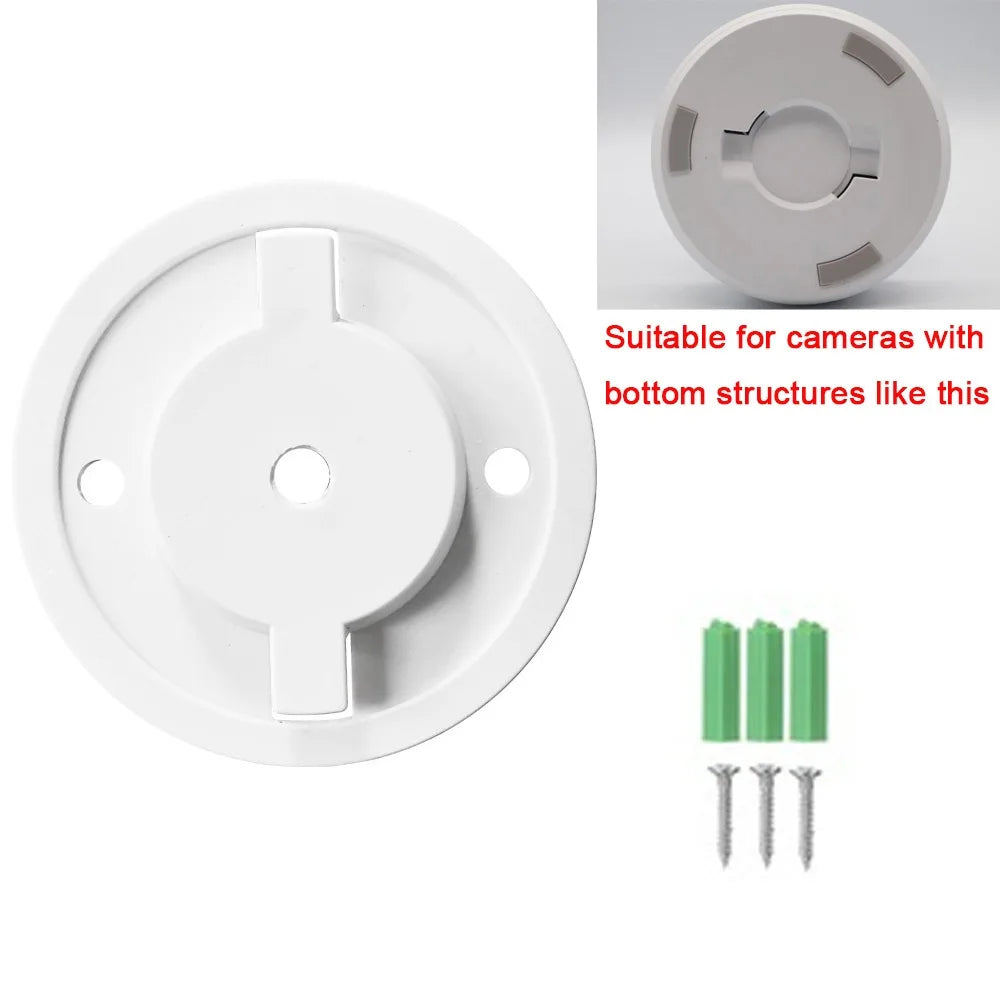 Side / Siding / Ceiling Mount Dome Camera Bracket Support Metal No Punching CCTV Camera Mount for Ezviz TP-LINK