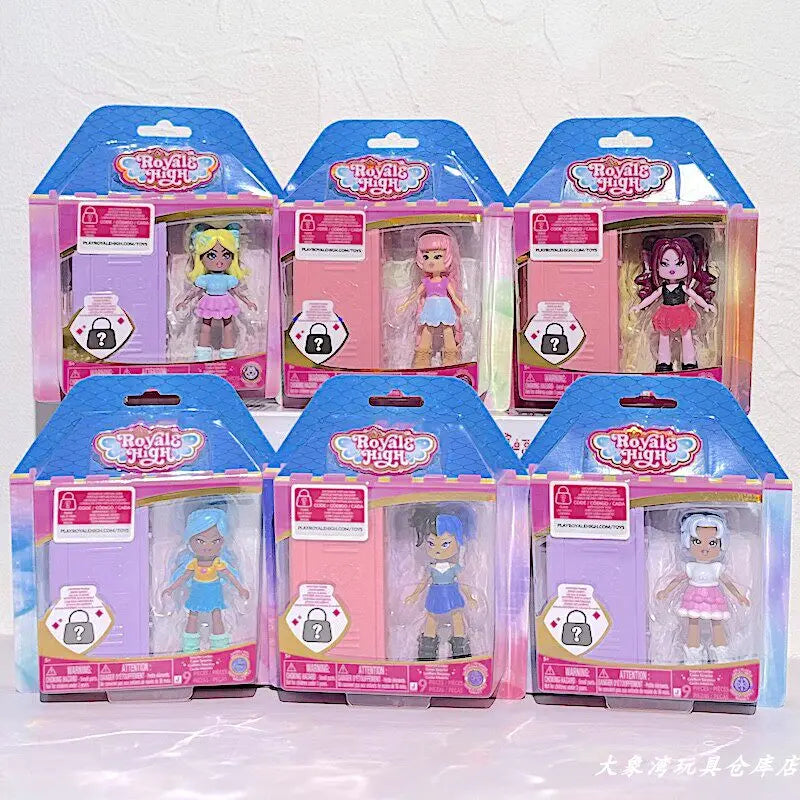 In Stock Royale High Surprise Locker Doll Series 13-inch Replaceable Mystery Bag  Toy