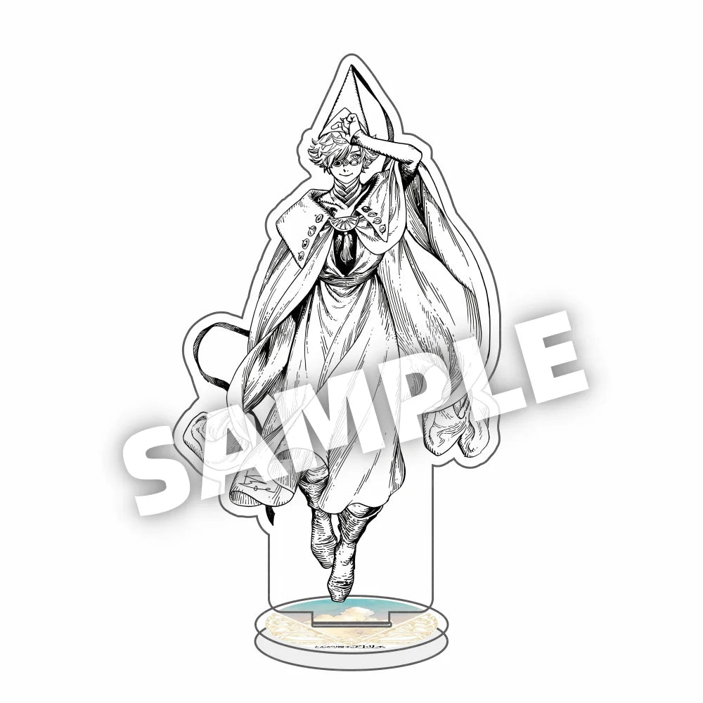 Witch Hat Atelier Anime 15CM cute Keychain Acrylic Stand Model Cosplay Characters Ornament Accessories Collection Goods Gifts
