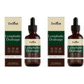 Docteat Lymphatic Drainage Liquid Herbal Extract Drops for Metabolic Needs Support with Cleavers Red Clover Stillingia 60 ML