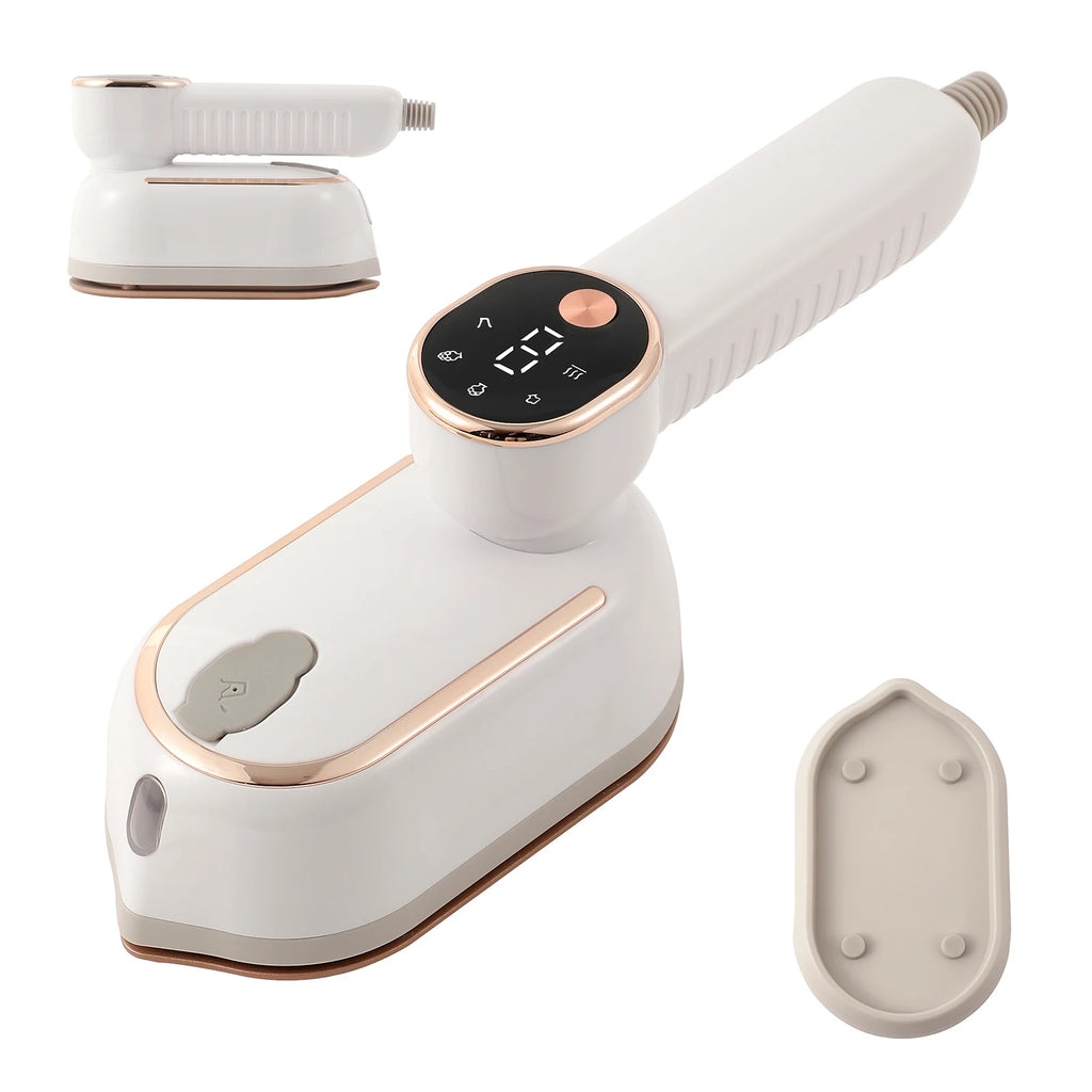Handheld Portable Mini Steam Iron with Four Temperature Control High-Power Rotating Ironing Machine for Fabric Care