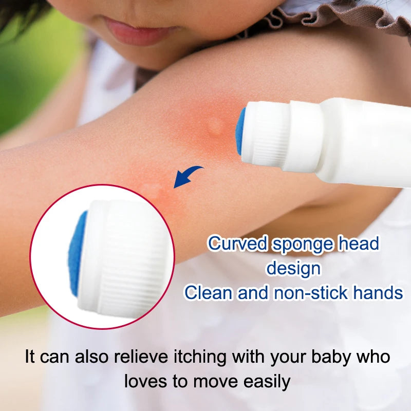 50ML Empty Smudge Bottle Liquid Applicator Sponge Head Soreness Liquid Bottle For Daub Filling Liniment Medicine
