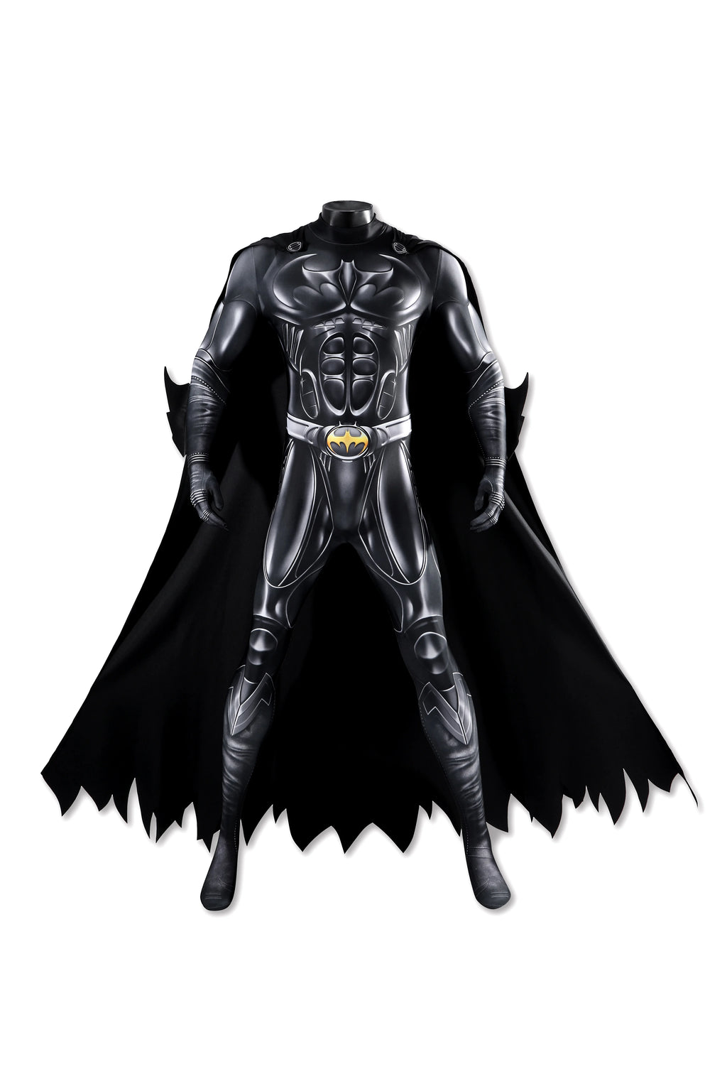 Forever Batman Cosplay Costume Bruce Thomas Wayne Men'S Jumpsuit Halloween Comic-Con Carnival Party Coser Props Performance