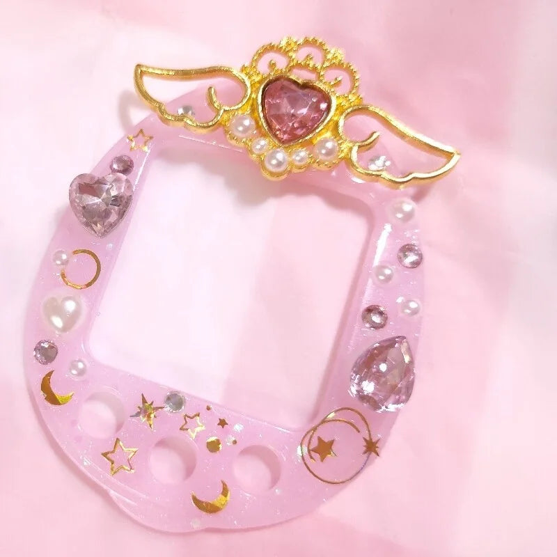 Tamagotchi Uni Electronic Pet Color Panel 4u/4u Paper Soft Film Love Drill Wings Paste The Machine Faceplate Gift