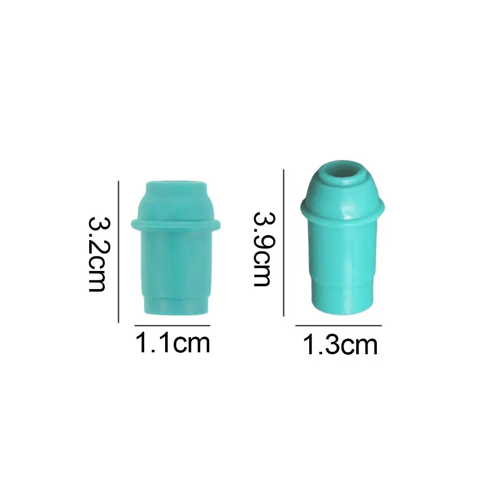 10pcs Cupping Device Connectors Vacuum Cupping Pump Nozzle Tips Cupping Hand Pump Connectors
