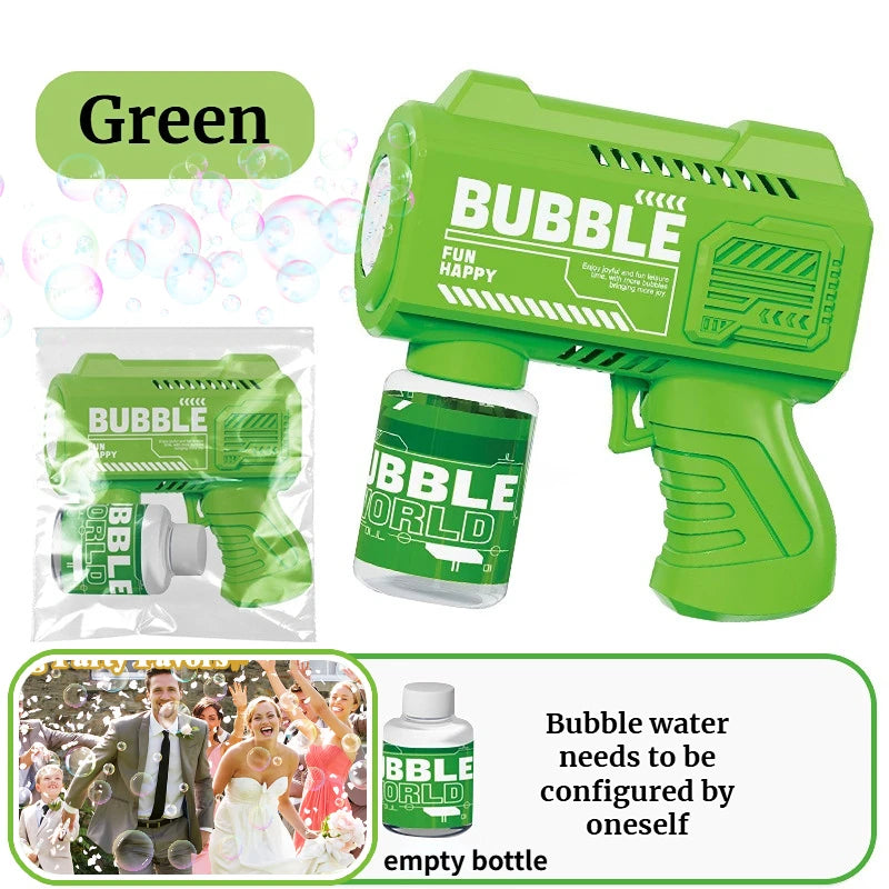 Bubble Guns Wedding Party Favors Romantic Bubble Maker for Outdoor Wedding Ceremony Photo Props Automatic Bubble Machine Blower