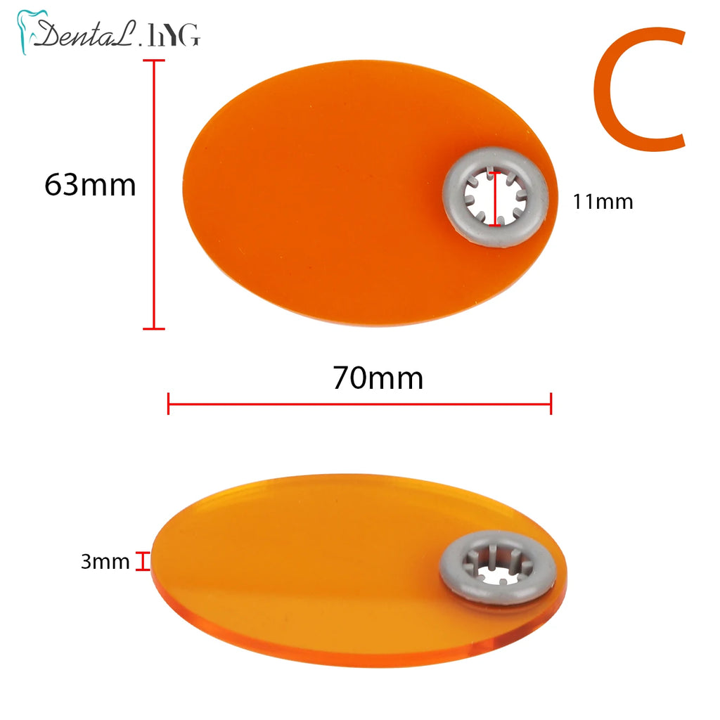1pc Dental Curing Lamp Replacement Shield Plate Shade Board Light Hood
