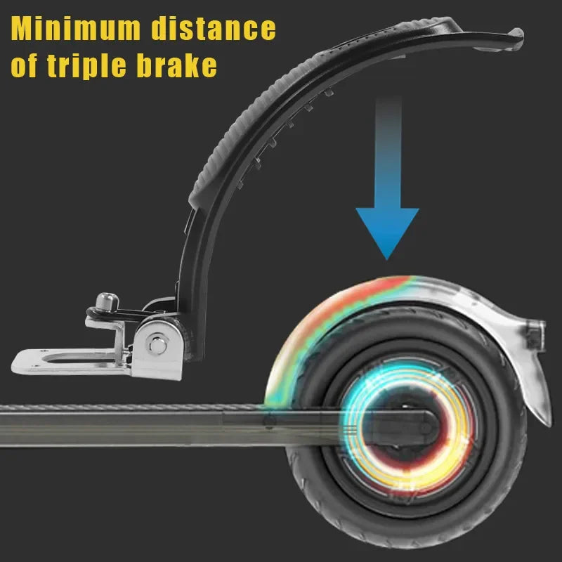 Tyre Splash Rear Fender Guard Electric Scooter Accessory Mudguard Frame Assembly For Segway Ninebot Es1 Es2 Es3 Es4 Replacement