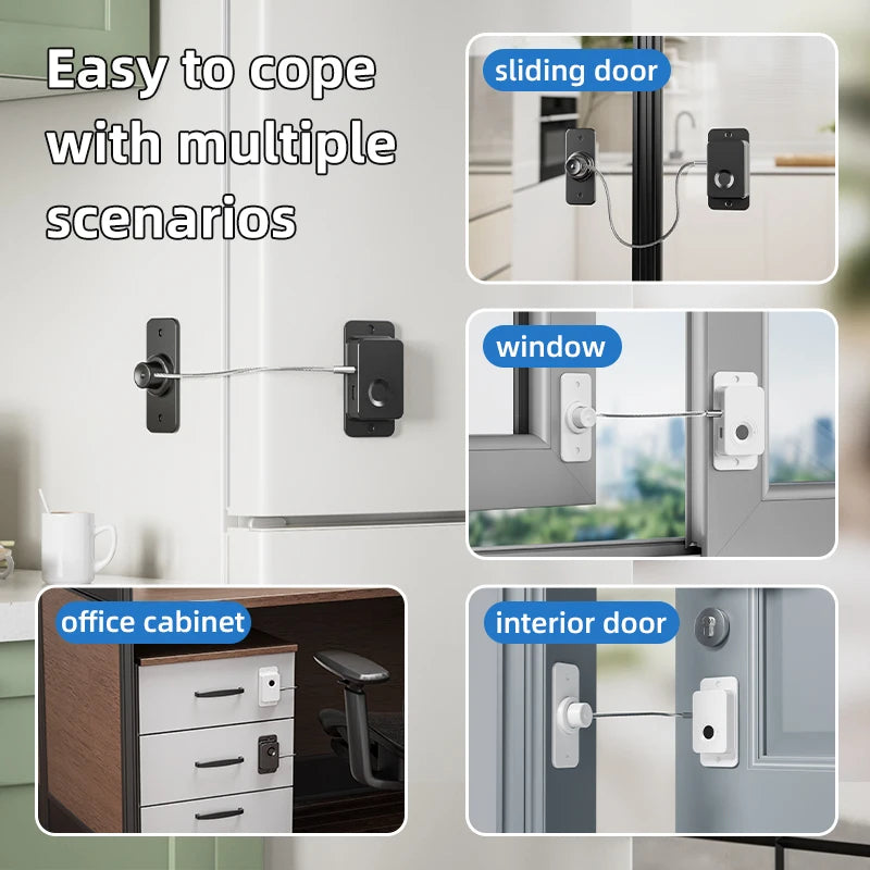 Smart Multifunctional Fingerprint Cabinet Drawer Cupboards Door Windows Lock