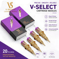 EZ Cartridge Tattoo Needles PMU SMP V Select  Micropigmentation Permanent Make-Up Eyelinver Lips Eyebrows Microblading