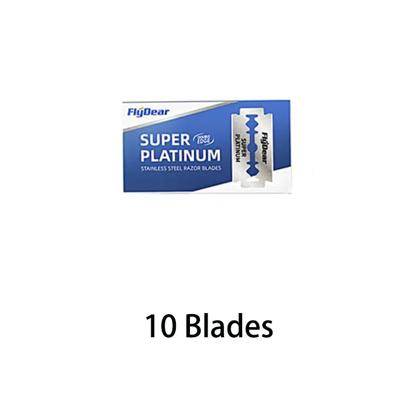 Razor Stainless Steel Double-Blade Razor Old Fashioned Razor Manual Shaving for Men