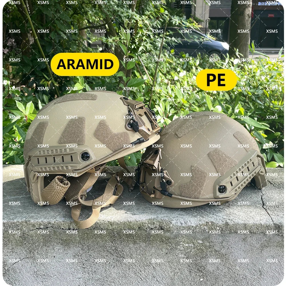 Protective Helmet  -FAST - Aramid  - Whith Wendy