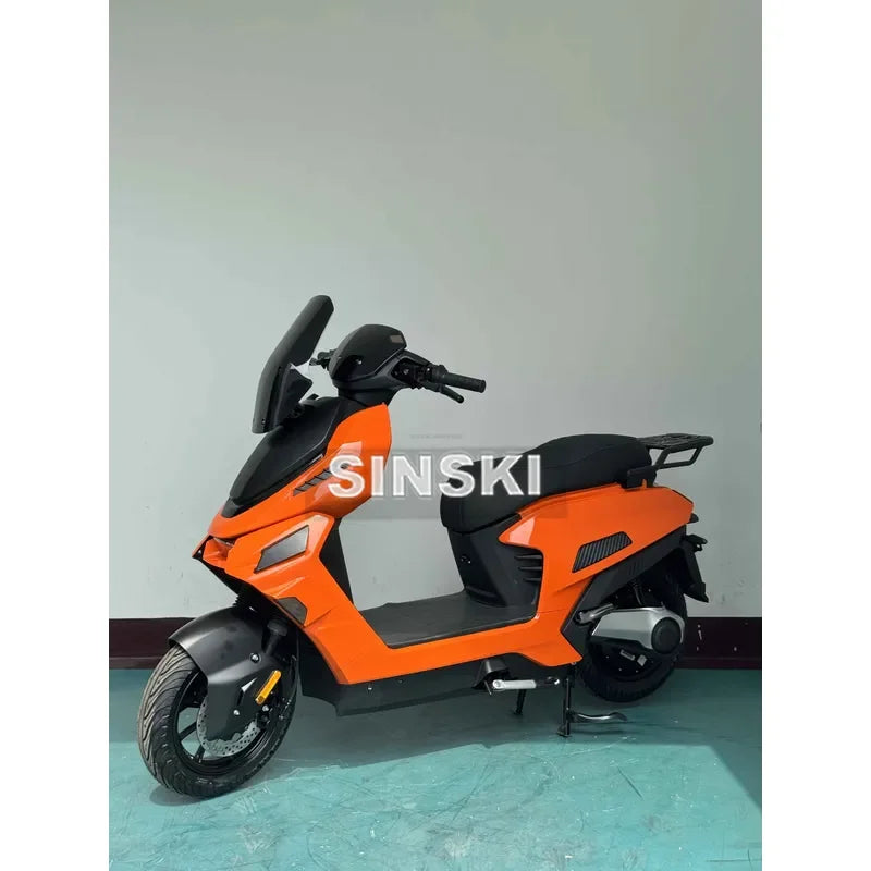EEC Certified Electric Scooter Motorcycle 3000W Brushless Motor 90Km Range electric delivery motorcycle