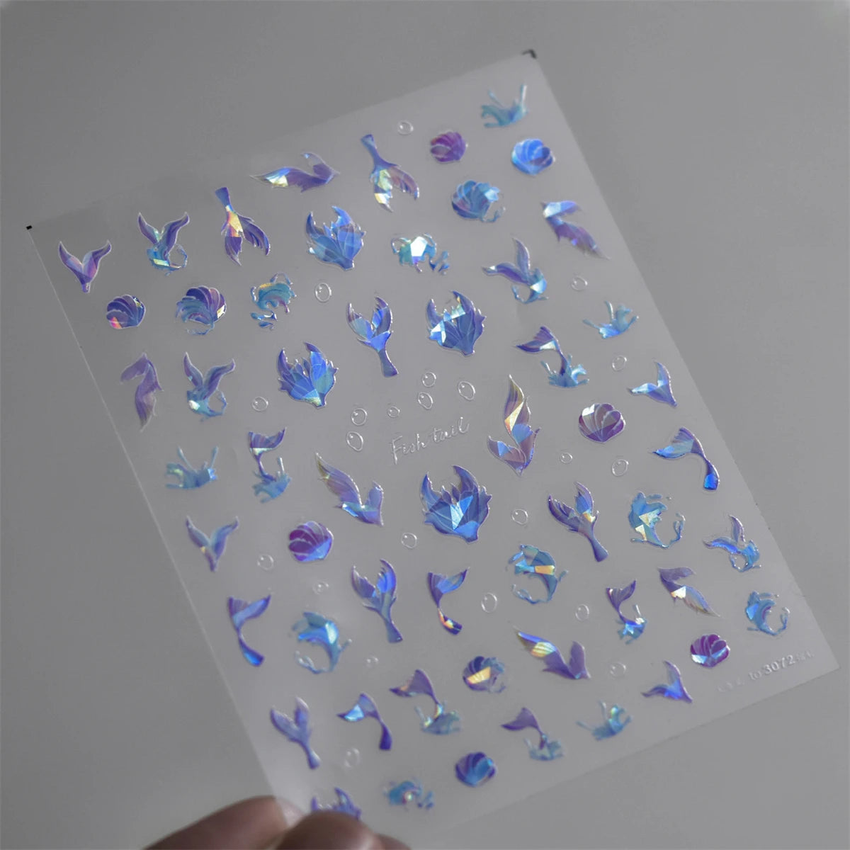 1pcs 5D Rhinestones Gold Silver Irregular Pattern Nail Sticker Simple Design Adhesive Slider Nail Art Decoration Decals Supplies