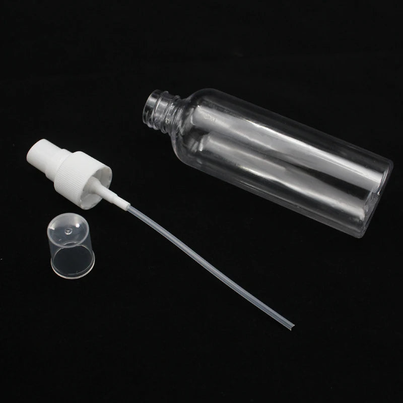 1PC Bottle Clear Plastic Empty Spray Bottle Portable Refillable Perfume Clear Sample Dispenser Small Spray Bottle