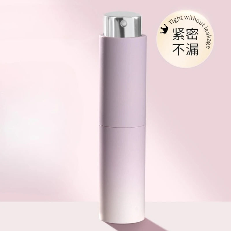 Refillable Portable Perfume Atomizer High End Travel Perfume Bottle With Rotating Press Spray And Leak Proof Design For DailyUse