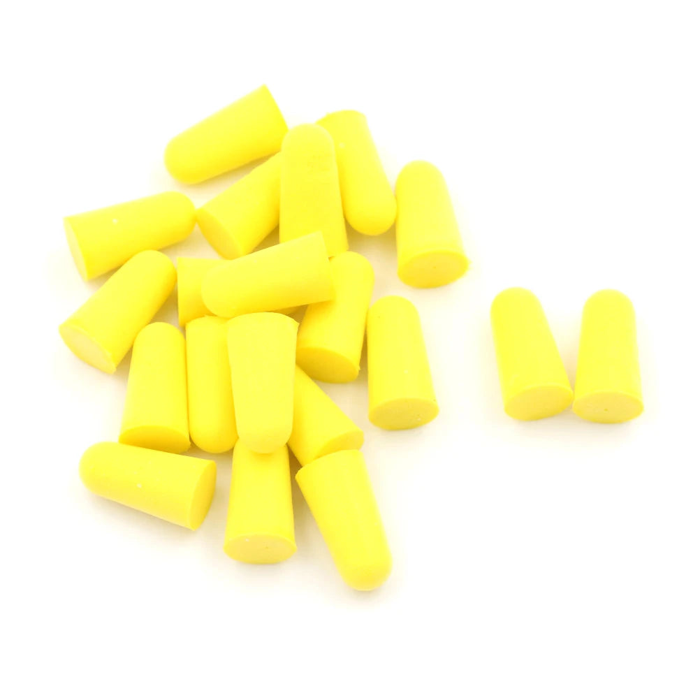 10Pairs Authentic Foam Soft Corded Ear Plugs Noise Sleep Reduction Norope Earplugs Swimming Protective Earmuffs