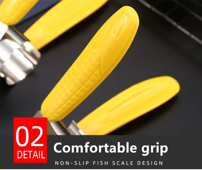Manual Stainless Steel Corn Thresher Peeler Cob Stripper Remover Food Crusher Separator Creative Fruit Vegetable Kitchen Gadget