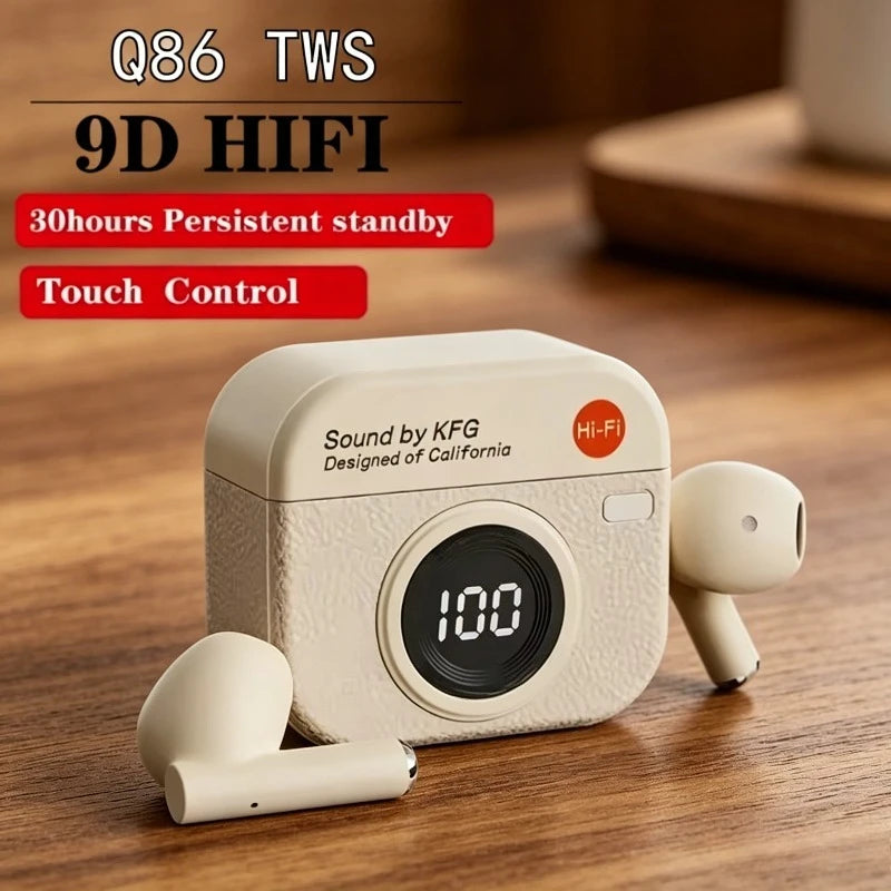 Original Q86 TWS wireless headset gaming Bluetooth headset with microphone high-fidelity bass headset