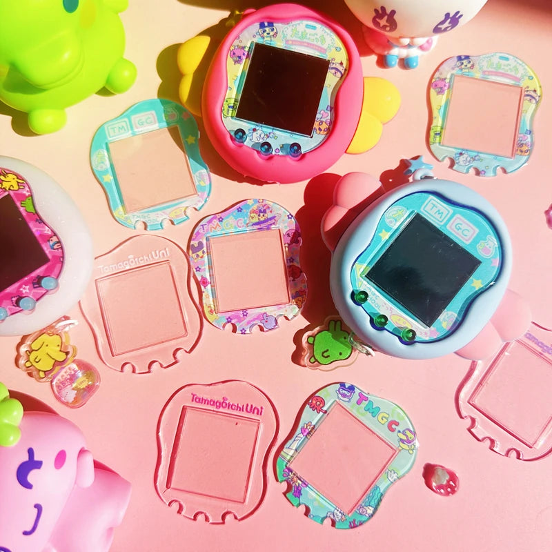 Tamagotchi Uni Transparent Replacement Panel Printed Panel With Logo Cute Girl Style Birthday Gift Essential For Giving People