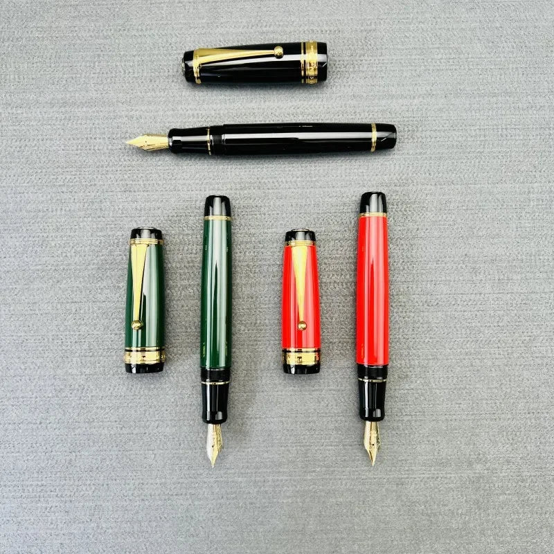 Montefiore Fountain Pen Large Metal Non Carbon Pilot 30 Size No35 Nib Ink Convertor Writing Stationery Gift