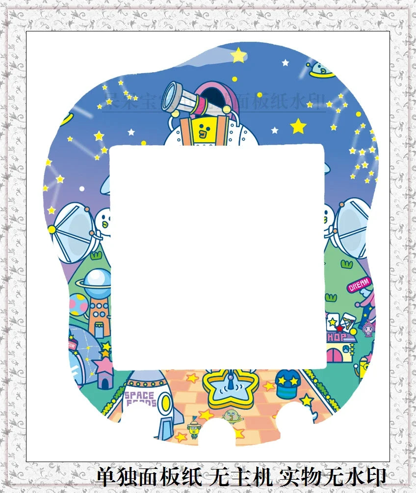 Bandai Tamagotchi Uni Electronic Pet Color Panel Film Panel Paper Soft Film Directly Paste  The Machine Without Disassembling It
