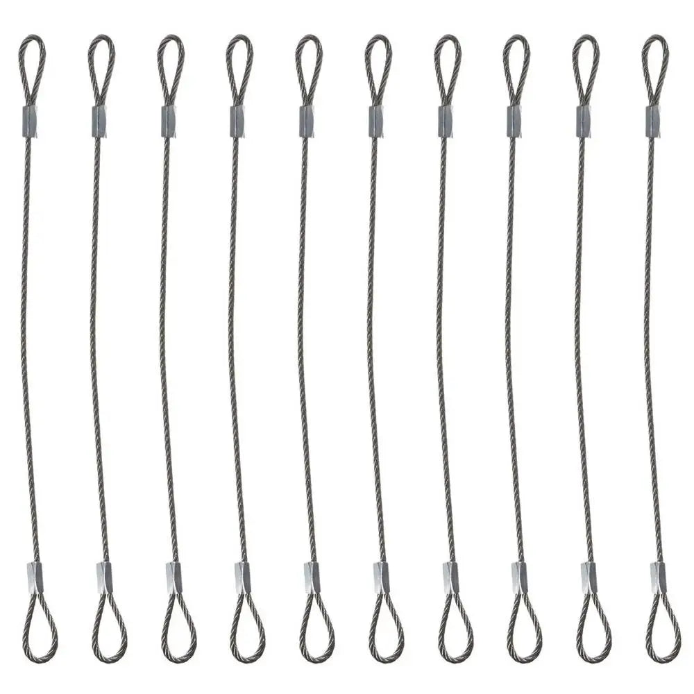 Convenient 20cmx2mm Safety Security Cable Wire Stage Lights Rope Anti Detachment Rope Daily