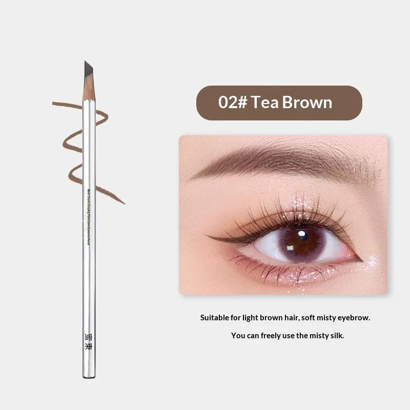 Ultra-Fine Micro Brow Pencil Waterproof Sweat-Resistant 3D Natural Shaping Hard Core Defined Hair-Like Strokes Eyebrow Makeup