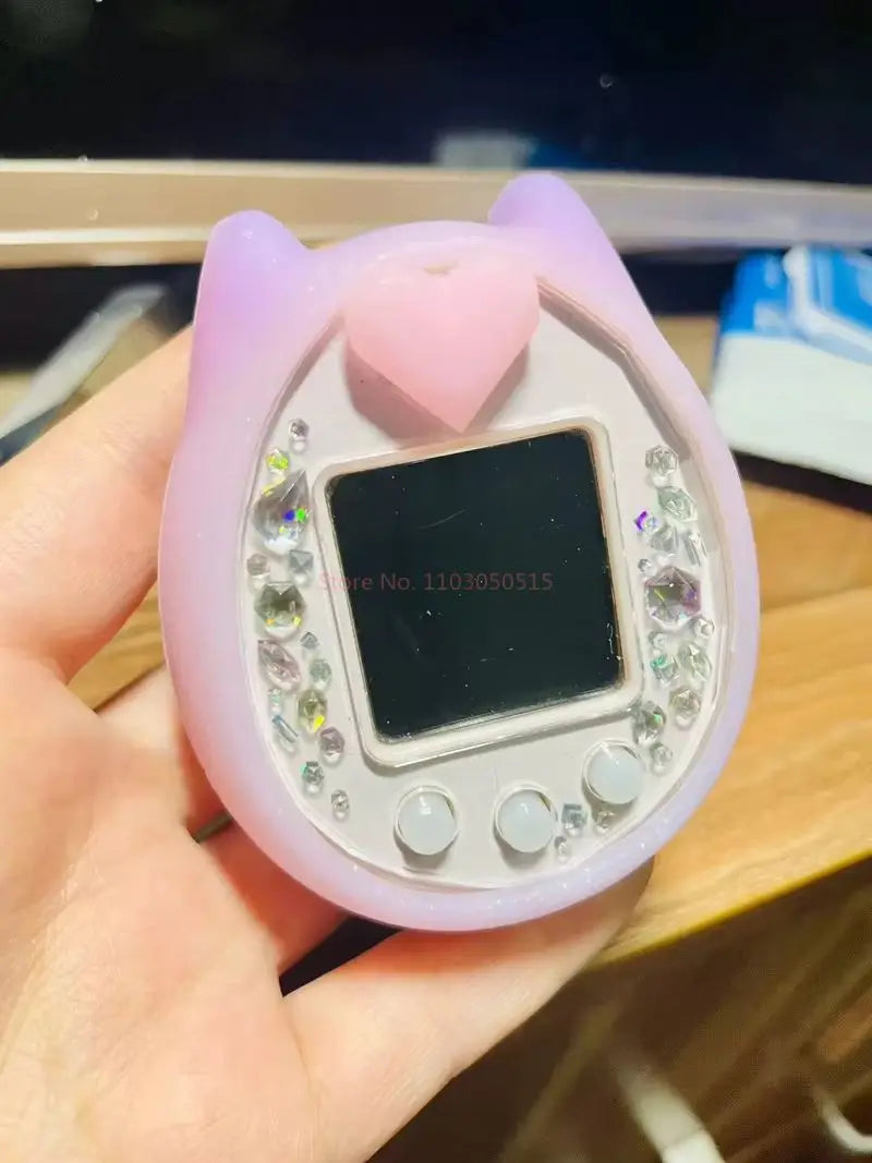 Tamagotchi Uni Electronic Pet Color Ps Silicone Heart Imitation Original Heart Plug