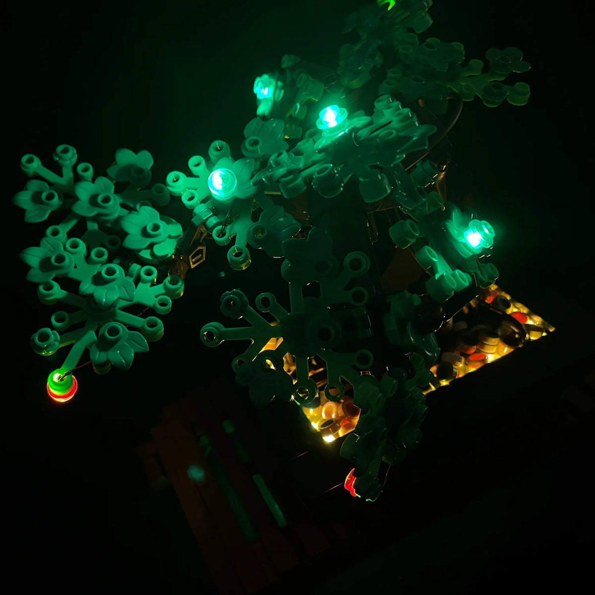 LYBMTWF LED Lighting Kit for 10281, Compatible with Creator Expert Bonsai Tree Model (Not Include Building Blocks Set)
