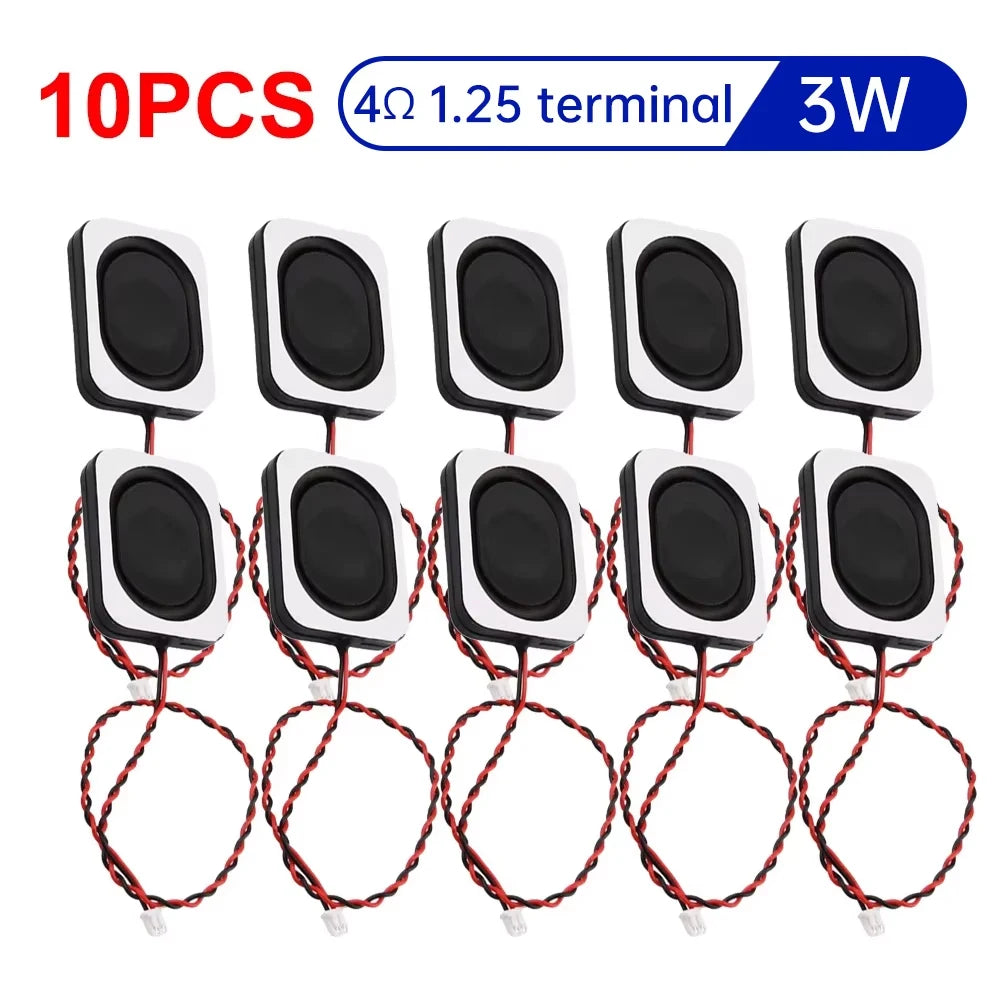 1 5 10pcs 4 ohm 8 ohm 3W 2W 3525/2535 Cavity Speaker 4Ω 8Ω 2 3 Watt BOX Audio Speaker for Notebook Computer Ultra-thin