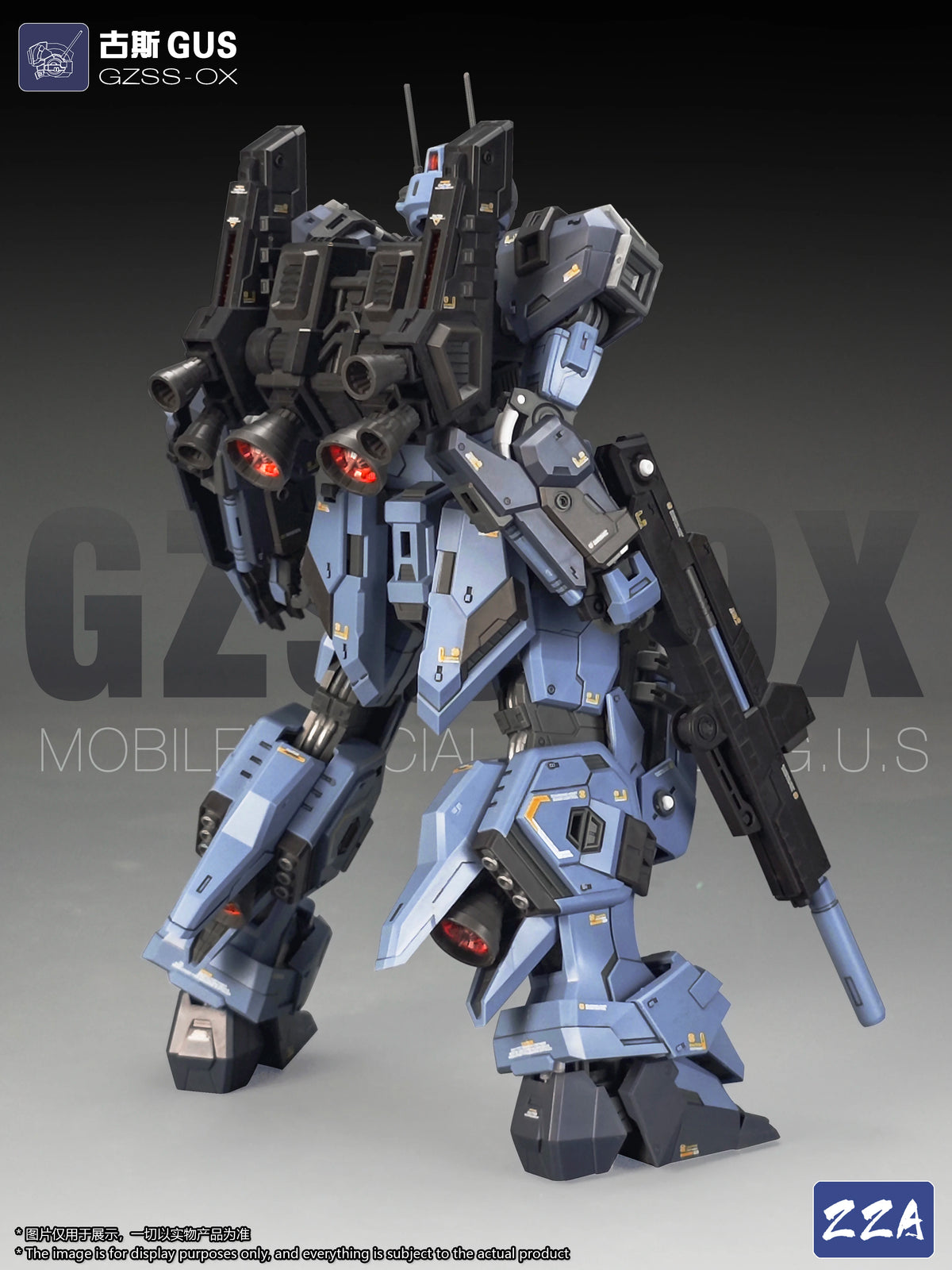In Stock ZZA Model GUS GZSS-OX Assembling Movable Toys Model 1/100 Mecha MOBILE SPECIAL FORCES GUS ZZZA Model