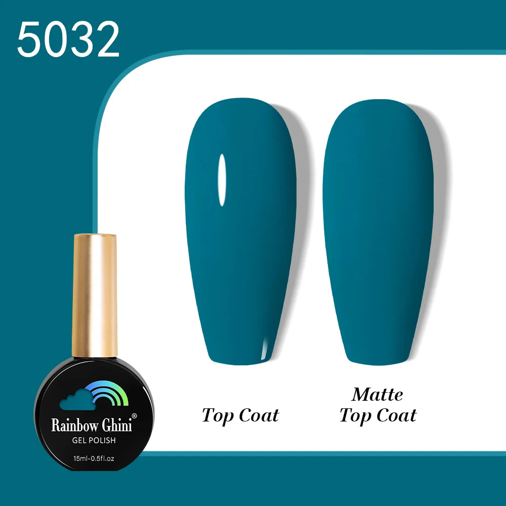 RG 15ML HEMA&TPO FREE Summer Series Fluorescent Gel Polish in Sporty Style Y2K Nail Polish Suitable for Parties Nail Art UV Gel