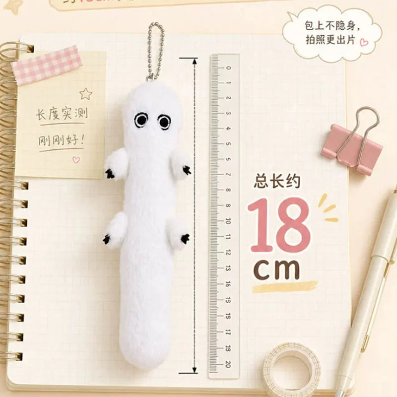 18cm Witch Hat  Atelier Brushbuddy Plush Toy Peluche Pendant Doll Built In Metal Skeleton Bag Hanging Pendant For Anime Fans