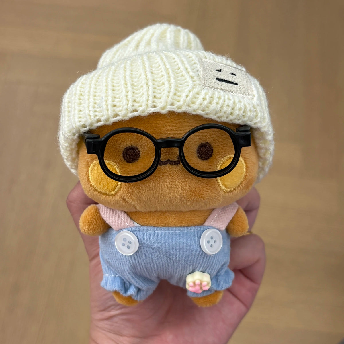 12cm Official Original Panda Bubu And Yier Outfit Change Plush Toy , Bubu And Dudu Plush Pendant Doll Gift