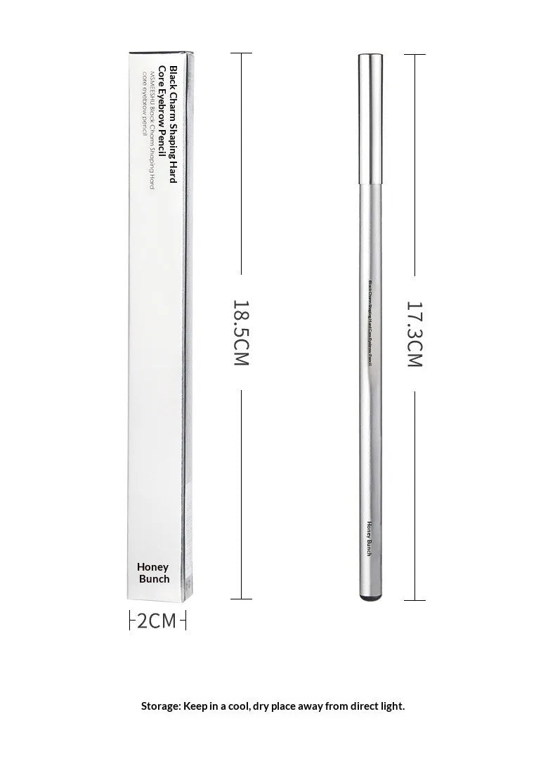 Ultra-Fine Micro Brow Pencil Waterproof Sweat-Resistant 3D Natural Shaping Hard Core Defined Hair-Like Strokes Eyebrow Makeup