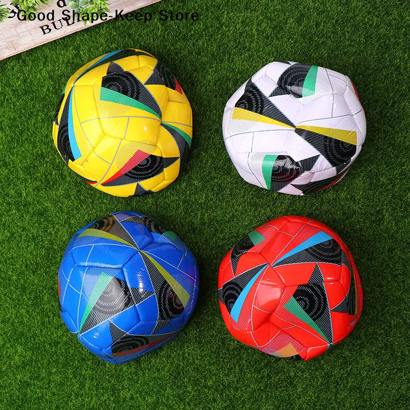 Size 2 Soccer Ball - Outdoor Sports Game Training Practice Wear Resistant for Youth & Adults Birthday Gift Idea