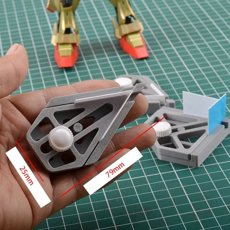 Model Splicing Assistant Portable Model Tool for Military Civil Mecha Kit Scene DIY Modification & Plastic Plate Craft Making