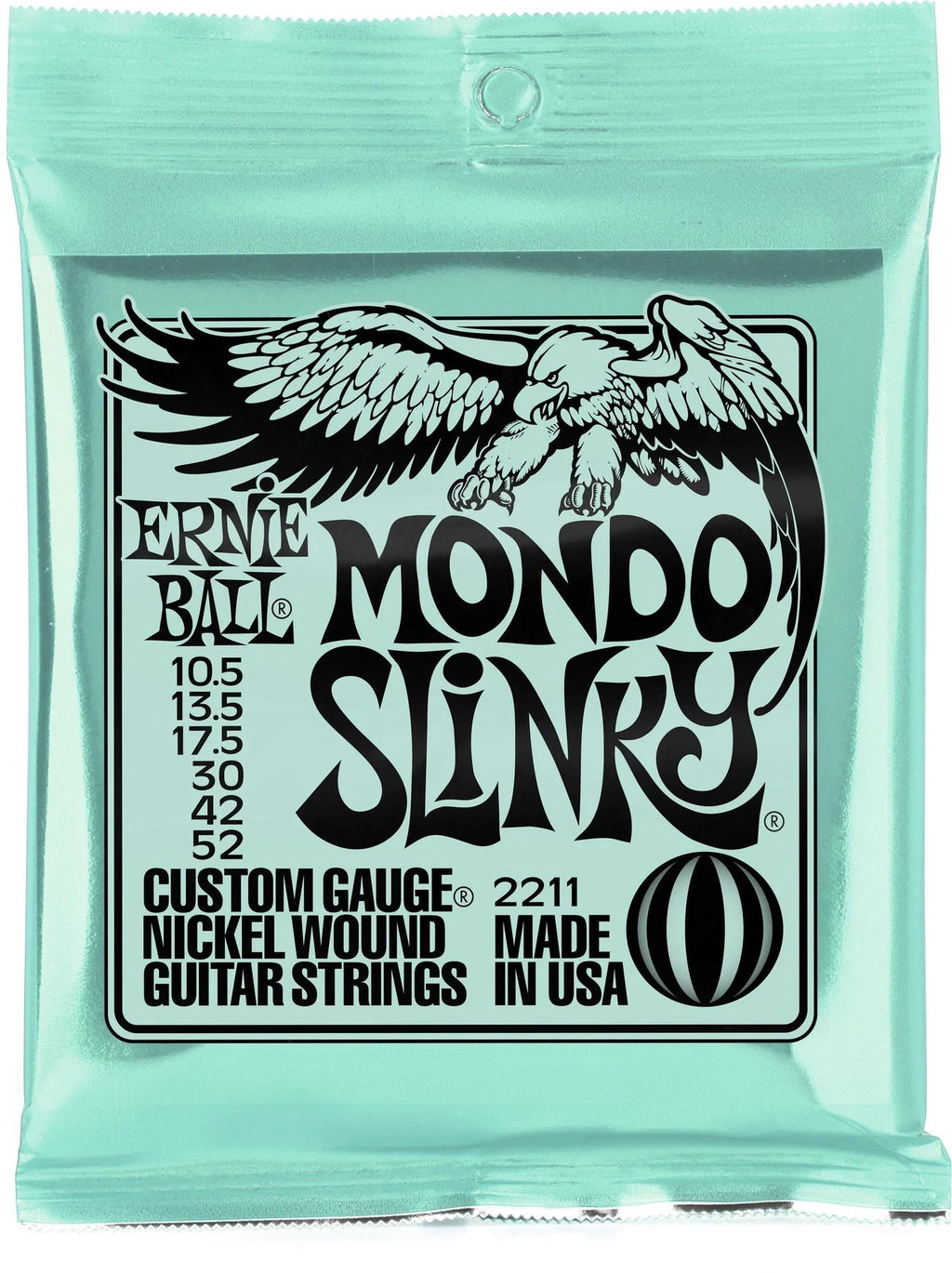 5pc/10pc Ernie Ball Slinky Nickel Wound Electric Guitar Strings – 7-Strings & 8-StringS Available