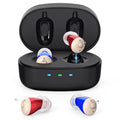 Rechargeable Hearing Aid for the Elderly In-the-Ear Intelligent Noise Reduction Hearing Aid ITE Large Capacity Charging Case