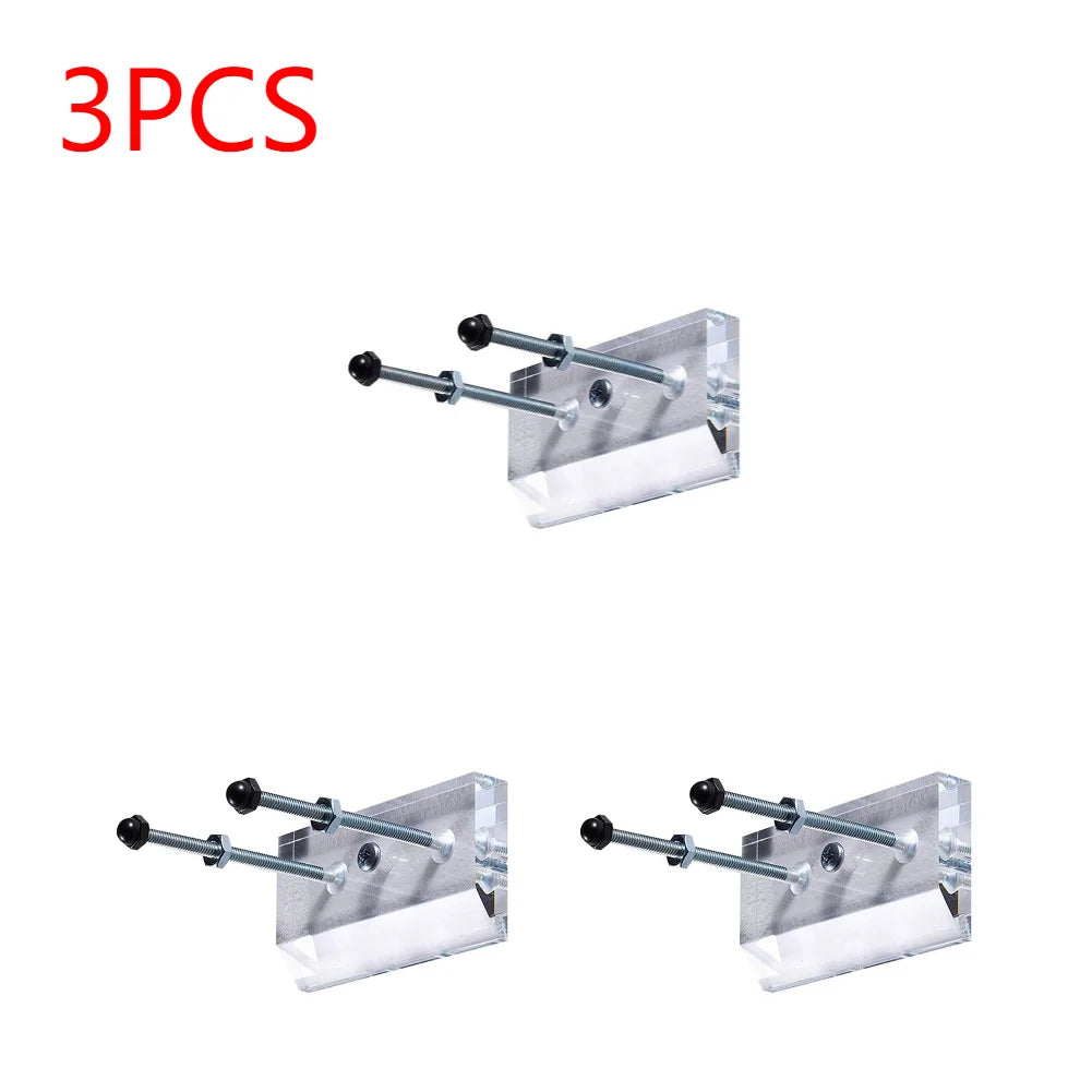 1-5PCS Skateboard Wall Hanger Wall Mount Skateboard Storage Holder Acrylic Skateboard Wall Storage Rack for Skateboard Lovers