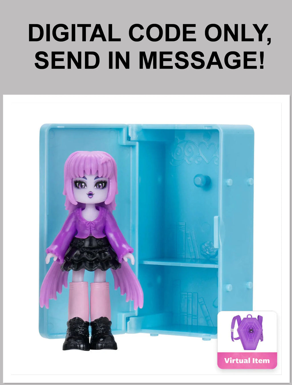 * DIGITAL CODE ONLY* Royale High Surprise Locker DOLL TOY DLC CODE Virtual Item  Mystery Friends