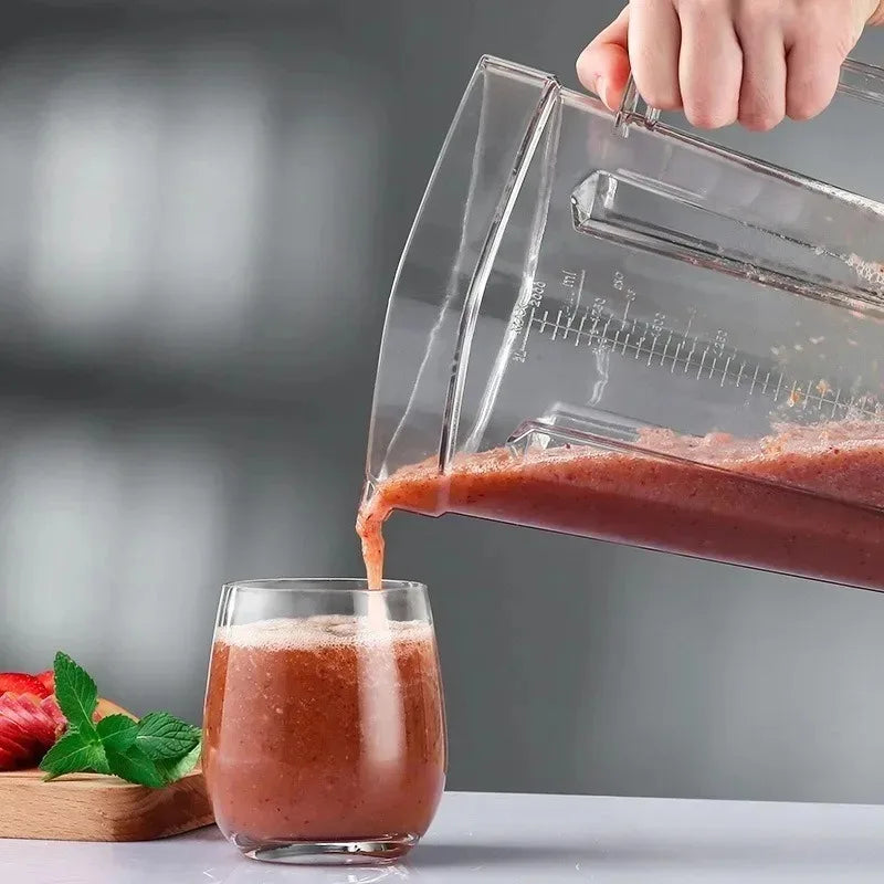 2L Capacity Blender Spare Compatible for Blender Replacement Part Transparent for SILVER CREST Blender Spare Jug