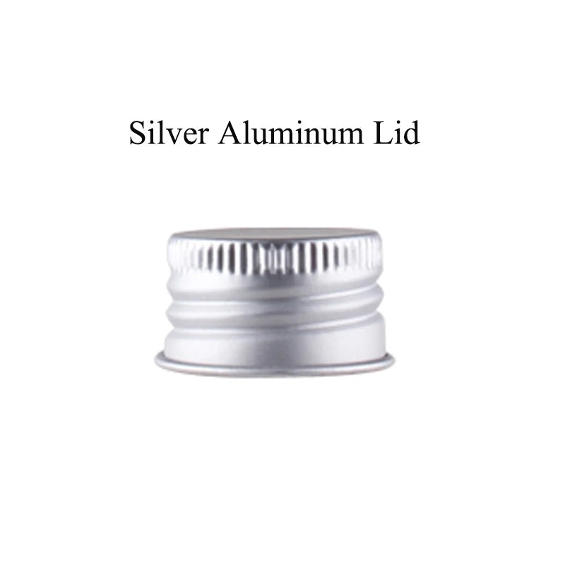 20pcs 100ML 120ML 200ML Empty Plastic Bottle With Aluminum Lid 500ML Flap Lid Refillable Bottle Cosmetic Container JX141-20