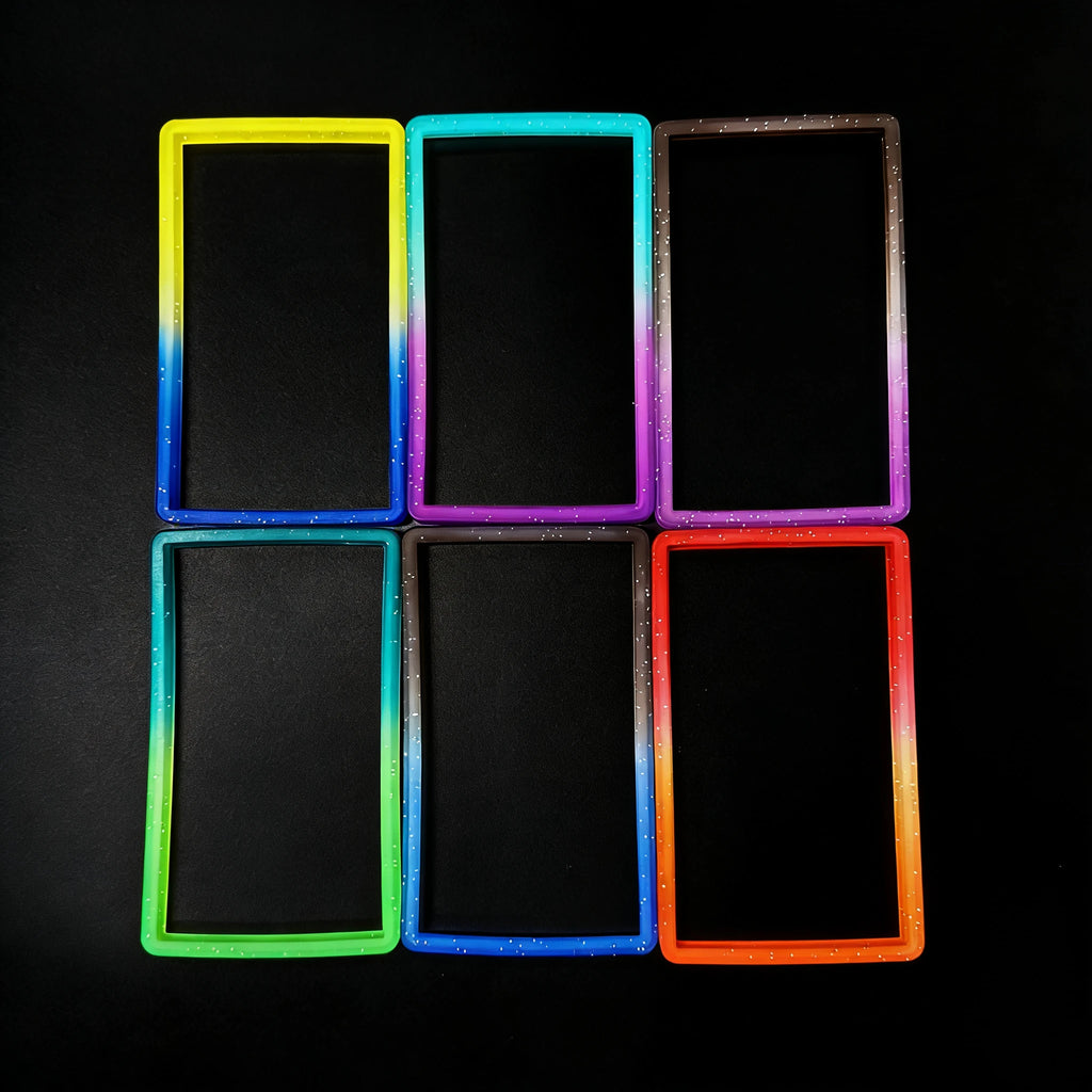6-Pack Slab Guard for PSA Graded Cards TPU Slab Protector Graded Guard Bumper Guard Gradient Color Glitter Limited Edition