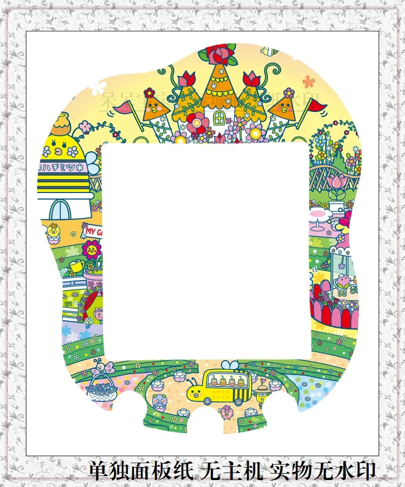 Bandai Tamagotchi Uni Electronic Pet Color Panel Film Panel Paper Soft Film Directly Paste  The Machine Without Disassembling It