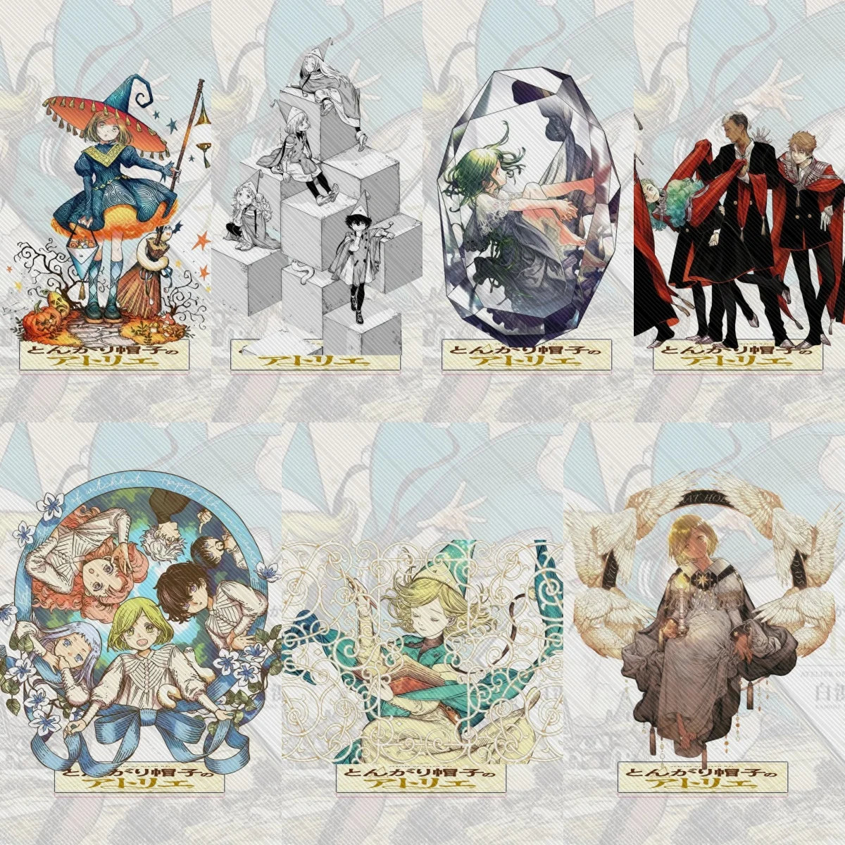 15CM Charm Anime Witch Hat Atelier  Acrylic Stand Model Cosplay Characters Ornament Accessories Goods Collection Gifts
