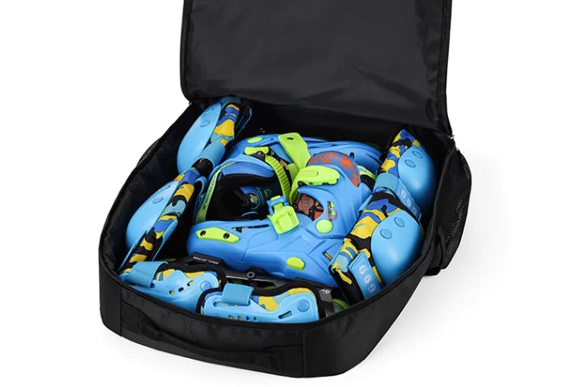 Inline skate bag speed skate bag backpack children adult M L size 30-47 size
