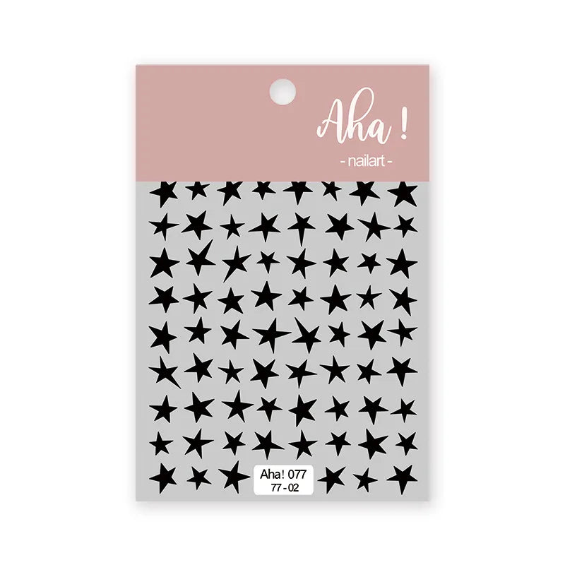 1pcs 5D Rhinestones Gold Silver Irregular Pattern Nail Sticker Simple Design Adhesive Slider Nail Art Decoration Decals Supplies